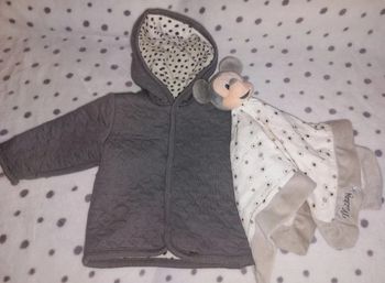 veste avec capuche bebe