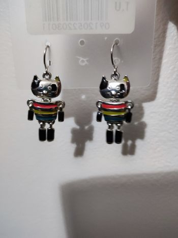 Boucles d'oreilles cache cache