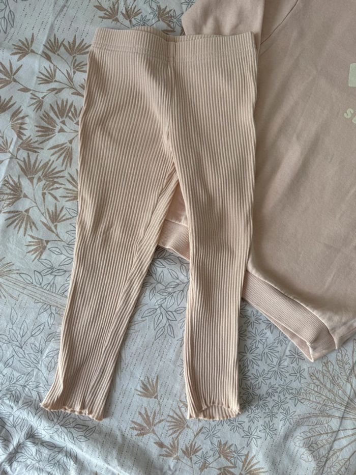 Ensemble leggings + pull manches longues - photo numéro 2