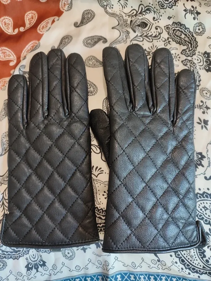 Gants similicuir noir 🍂 Kaporal - photo numéro 4