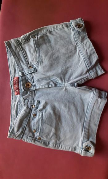 Short bleu clair