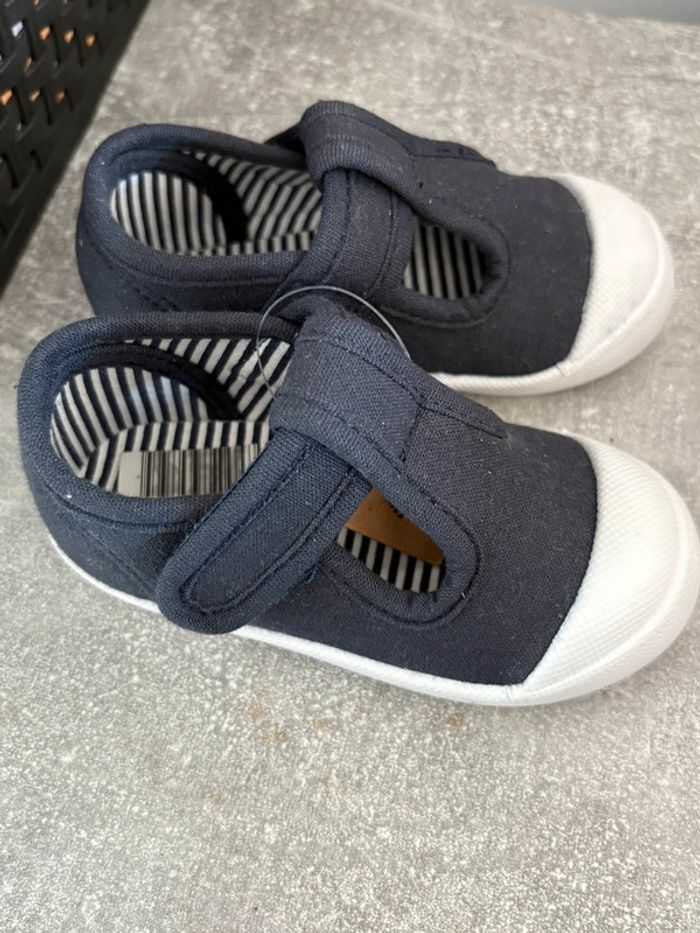 Chaussure kokin t 22 bleu marine - photo numéro 2