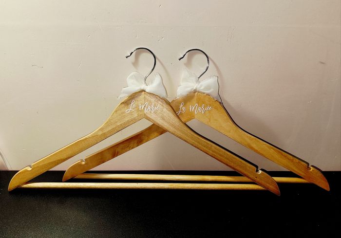 Cintre pour mariage - photo numéro 2