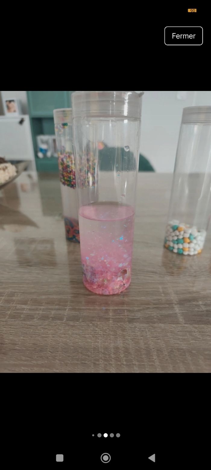 Lot de 4 bouteilles sensorielles + 1 offerte - photo numéro 4
