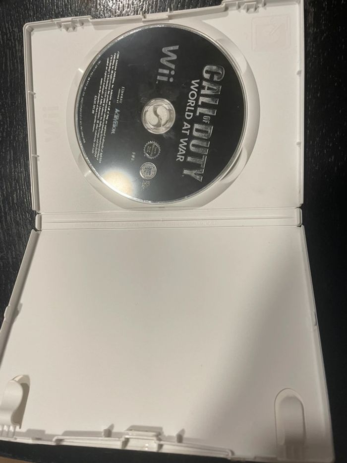 Jeu wii call of duty world at war - photo numéro 3