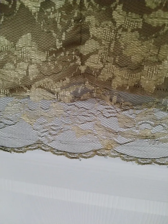 robe fourreau courte en dentelle - photo numéro 3