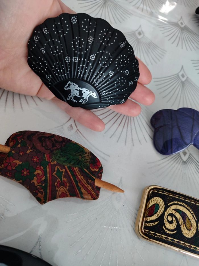 Lot barrettes pour cheveux - photo numéro 2