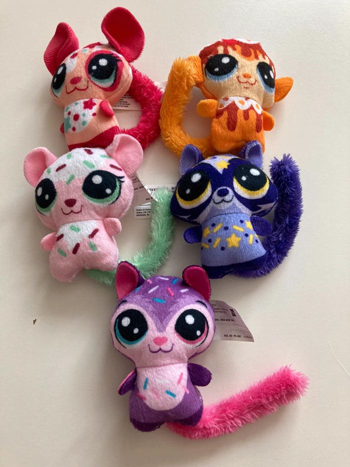 Lot petites peluches little petshop