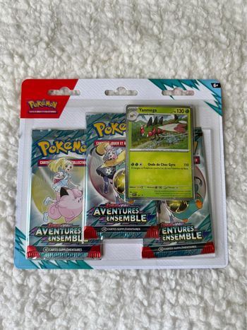 Tripack Aventure Ensemble – Pokémon neuf & Scellé