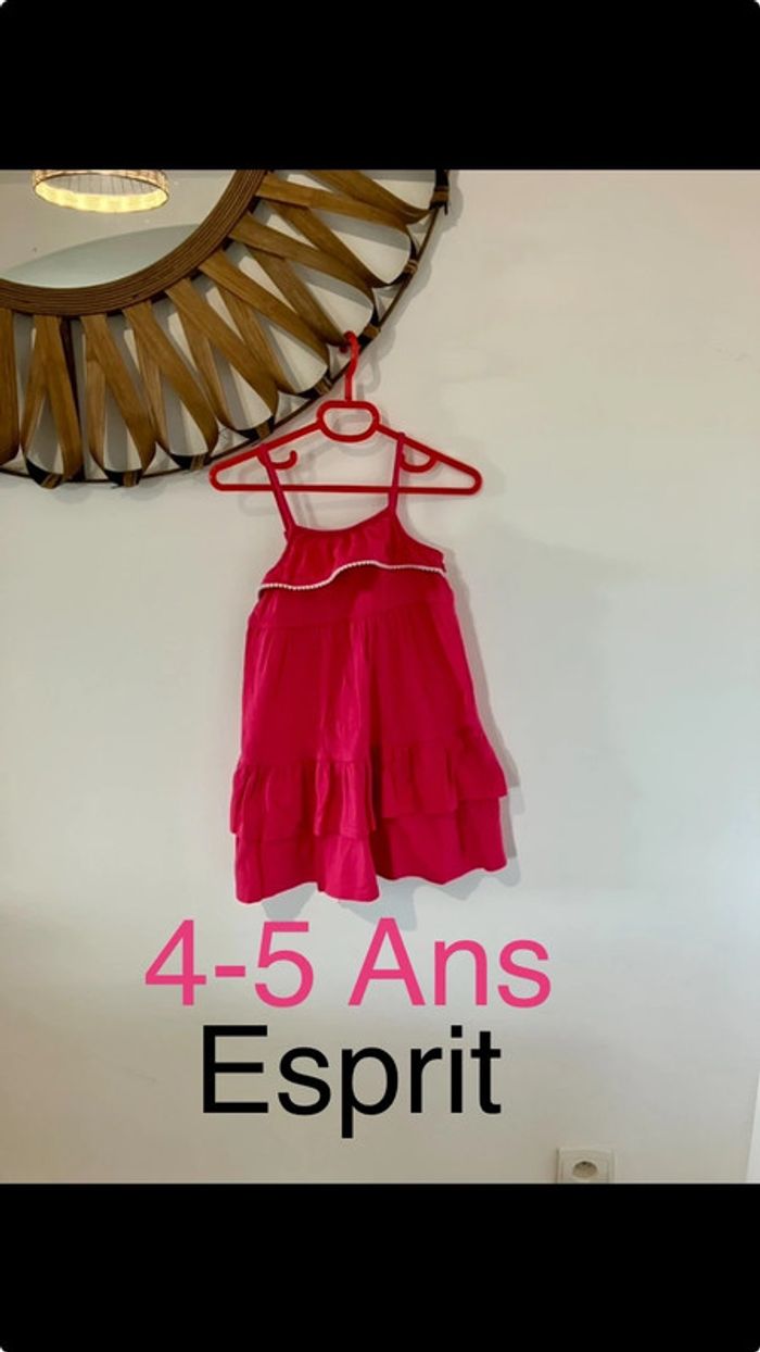 Robe rose fille 4-5 ans Esprit