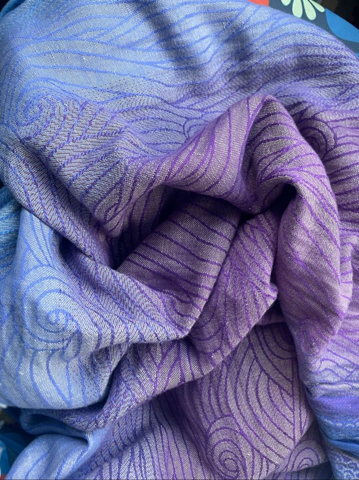 Écharpe de portage de la marque Oscha Modèle Kasumi Belle taille - photo numéro 5