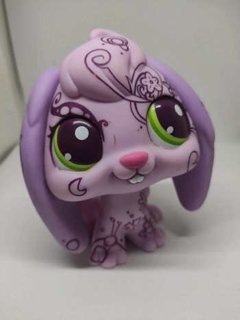 Little Petshop LPS jumbo lapin Bunny rabbit deco pets 2008 #geektradelpslapin