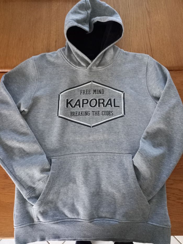 Sweat capuche garçon Kaporal