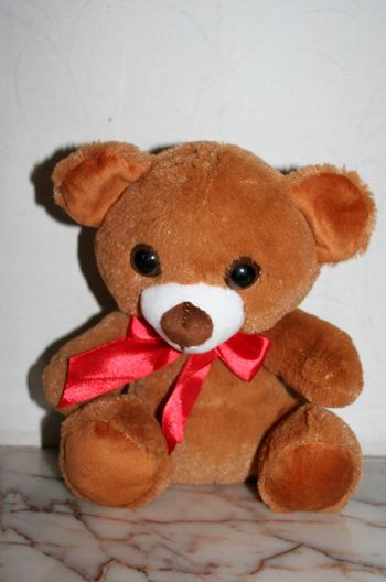 Ours en peluche Fizzy 22x13cm