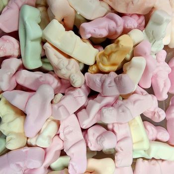 100g de bébé meringue