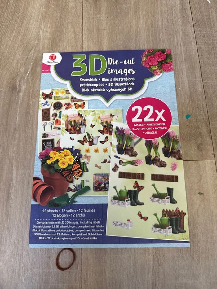 3D Die cut neuf