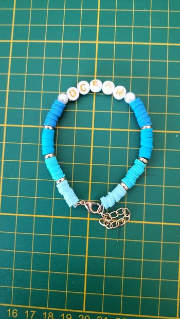 Bracelet adulte bleu