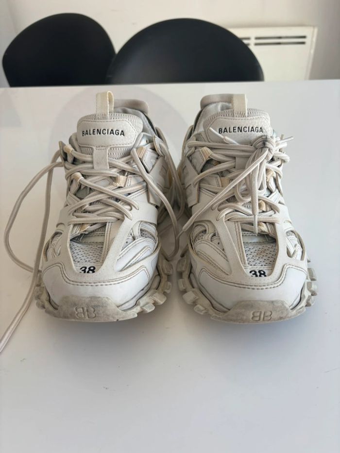 Balenciaga Track 2 blanches/grises/argentées – Taille 38
