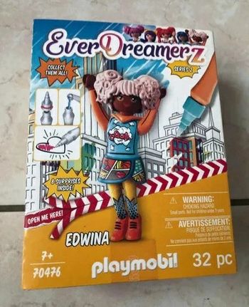 Playmobil Ever dreamerz 70476 Edwina Le Monde de la BD Neuve ds emballage