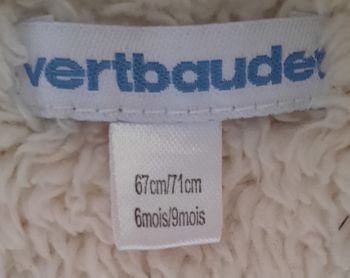 Chancelière bébé en suédine