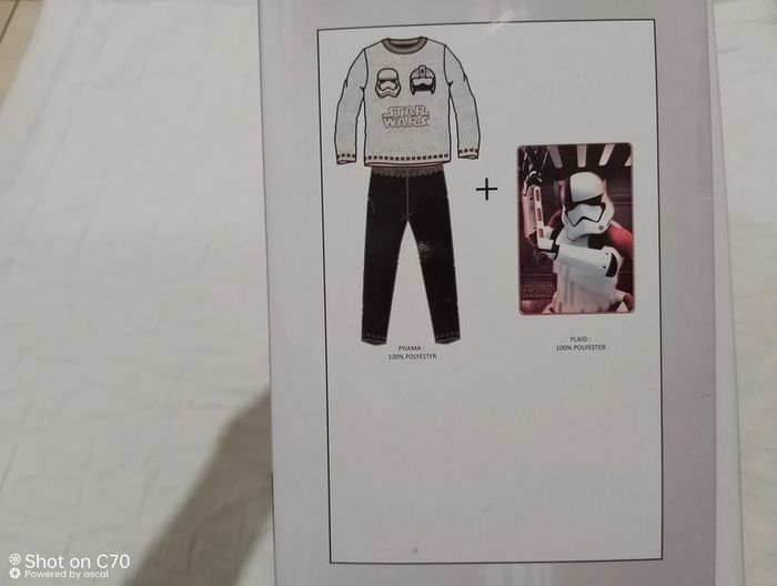 Star wars coffret pyjama et plaid polaire - photo numéro 3