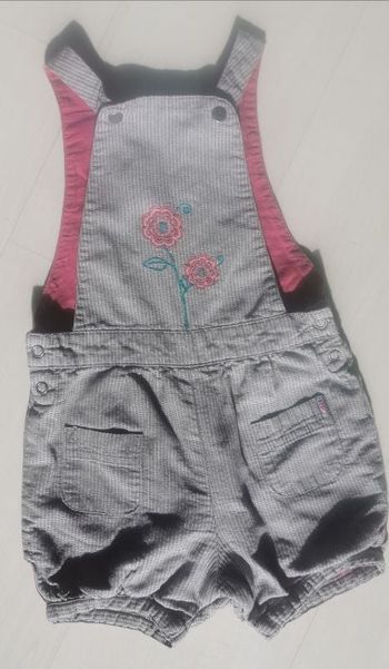 Salopette short 23 mois