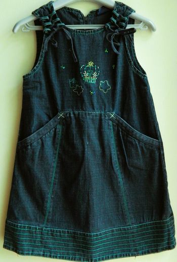 Robe en jeans T 4 ans "Sergent Major"