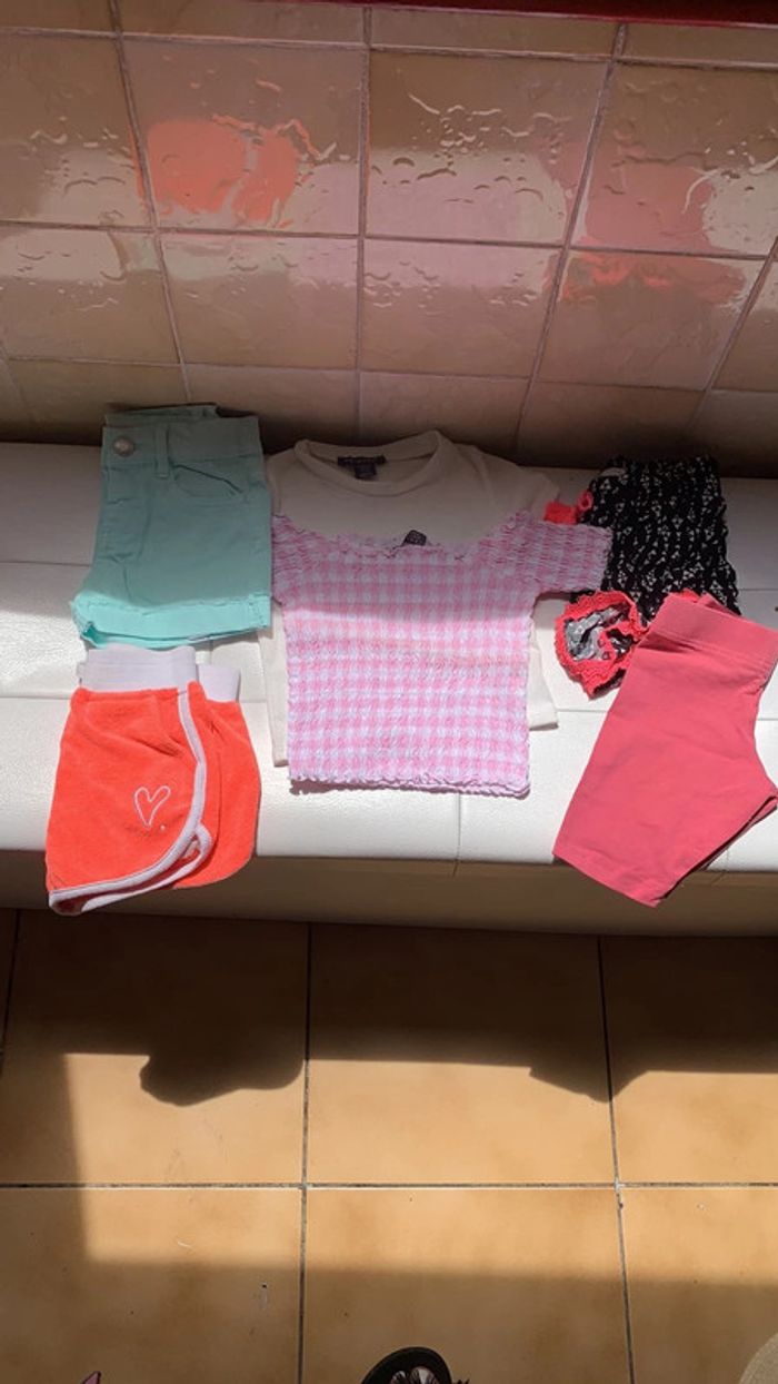 Lot short fille