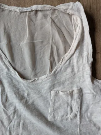 Haut américain vintage en coton et soie