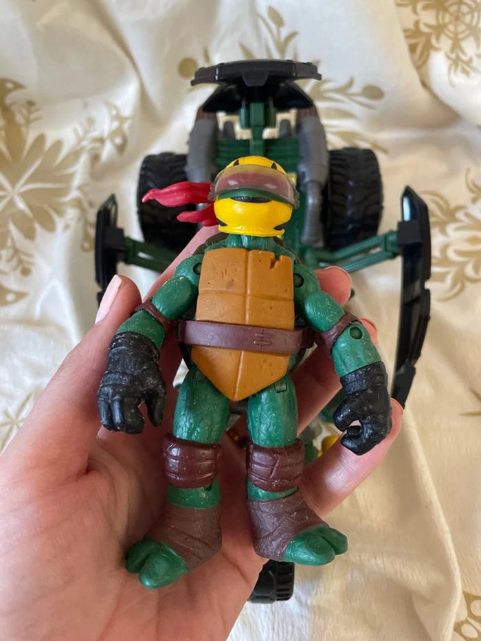Jouet Moto carapace avec une figurine Tortue ninja - photo numéro 5