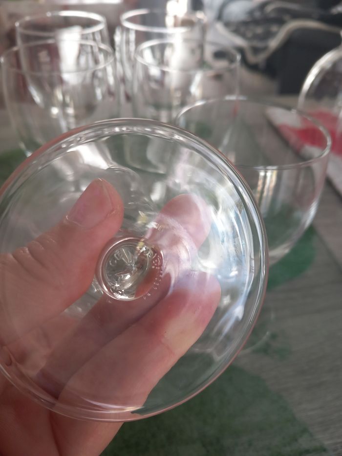 Lot de 6 verres à pieds - photo numéro 2