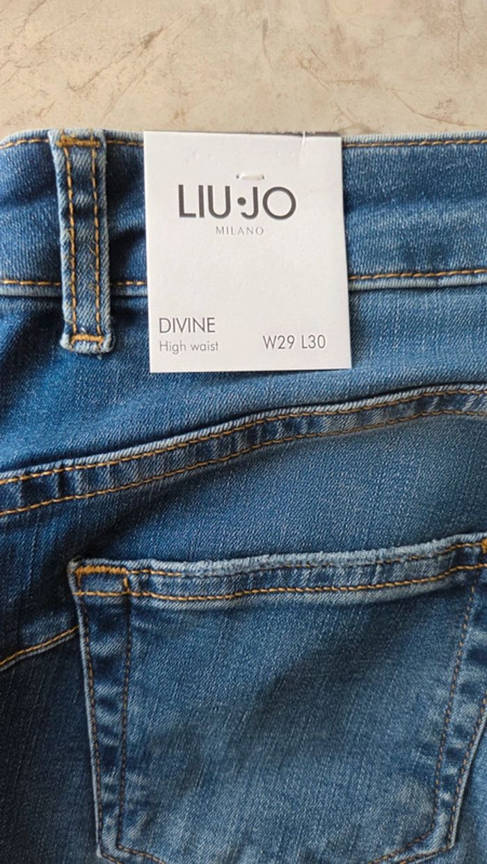 Jean Liu Jo - Divine - Taille Haute/Skinny Bottom up - photo numéro 6