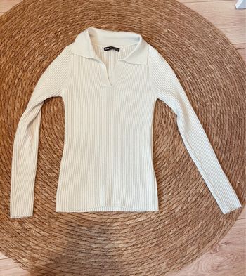 Pull crème T36