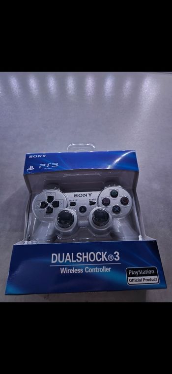 Manette PS3 argenté (DualShock 3)