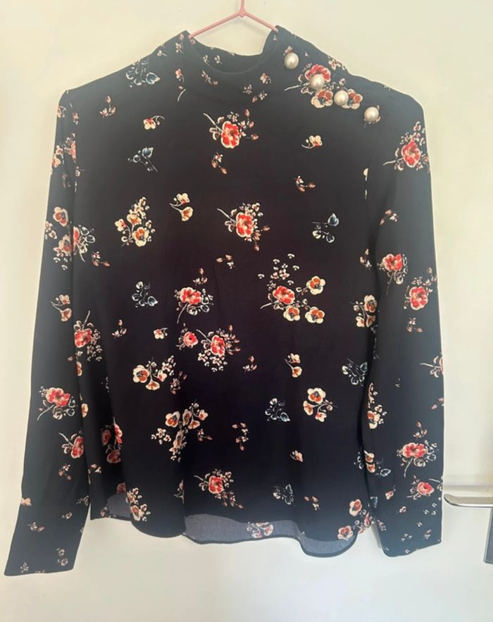 Blouse Zara fleurie - photo numéro 7