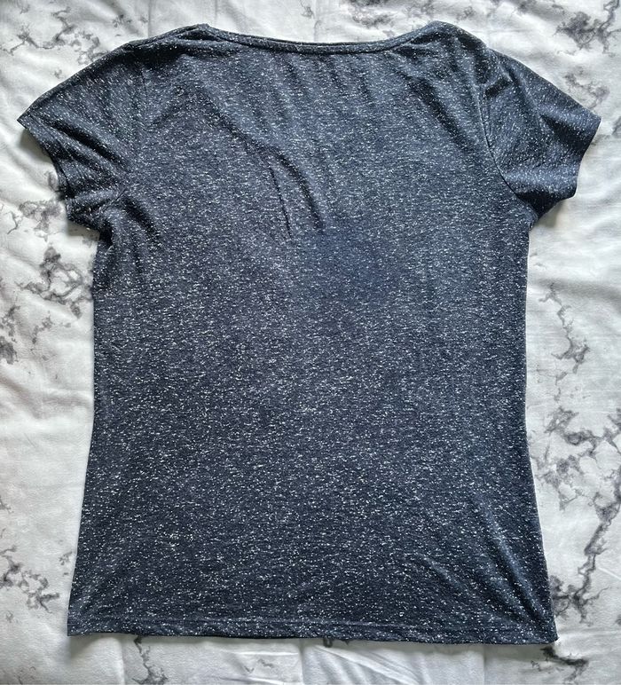 Tee-shirts femme taille L - bleu foncé - photo numéro 2