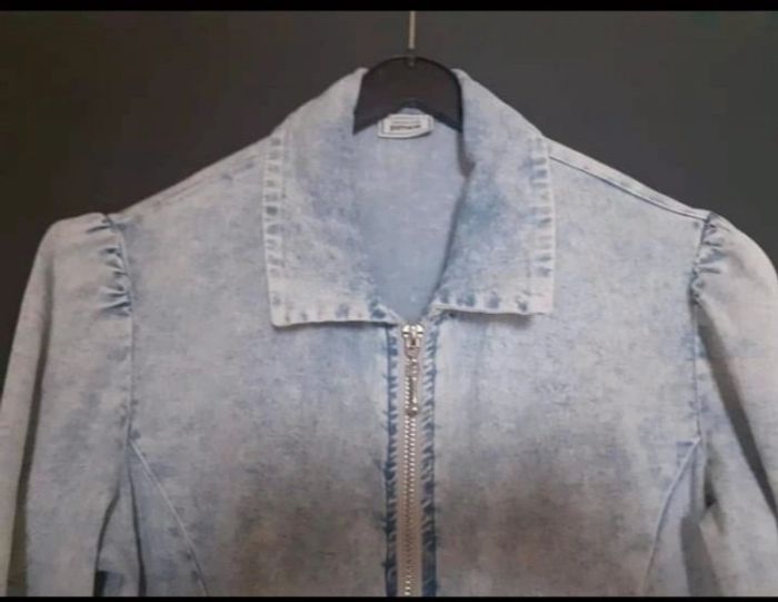 Robe patineuse jeans légère - photo numéro 2