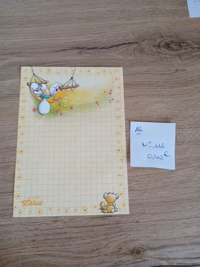 Feuille Diddl A6 112 0,40€