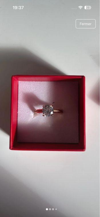 Bague histoire d’or 