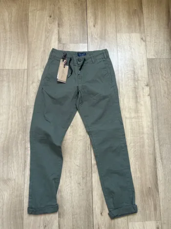 Jeans chino elastic kaki Teddy Smith 12ans