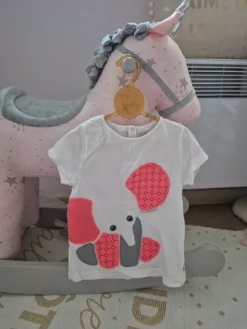 T shirt éléphant 36 mois 98cm