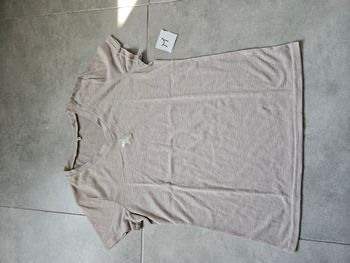 T-shirt large gris femme taille M