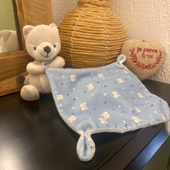 Doudou de secours loup