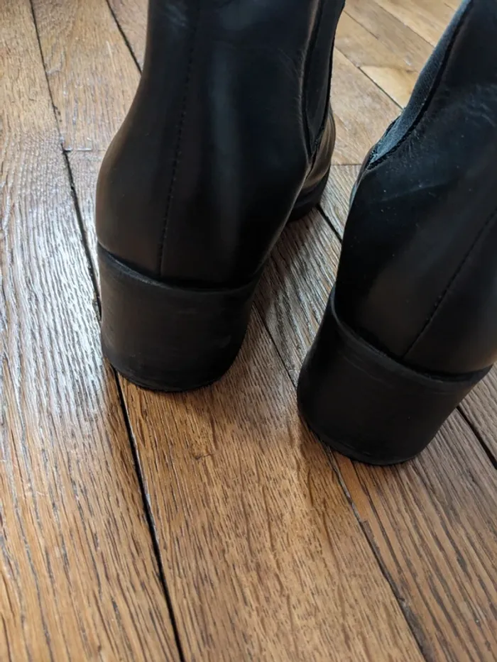 Bottines cuir - photo numéro 6