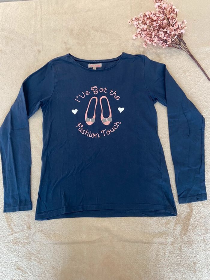 Teeshirt manches longues fille 12 ans