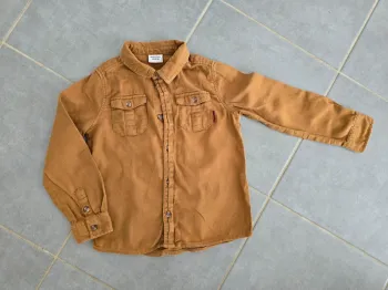 Chemise marron
