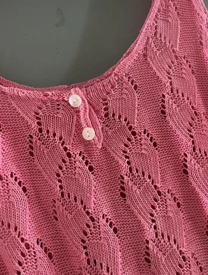 débardeur rose en M - photo numéro 4