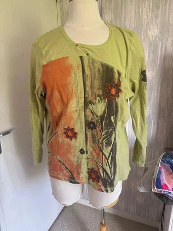 Blouse manche longue taille 46 marque bagoraz