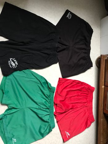 Lots de short de sport