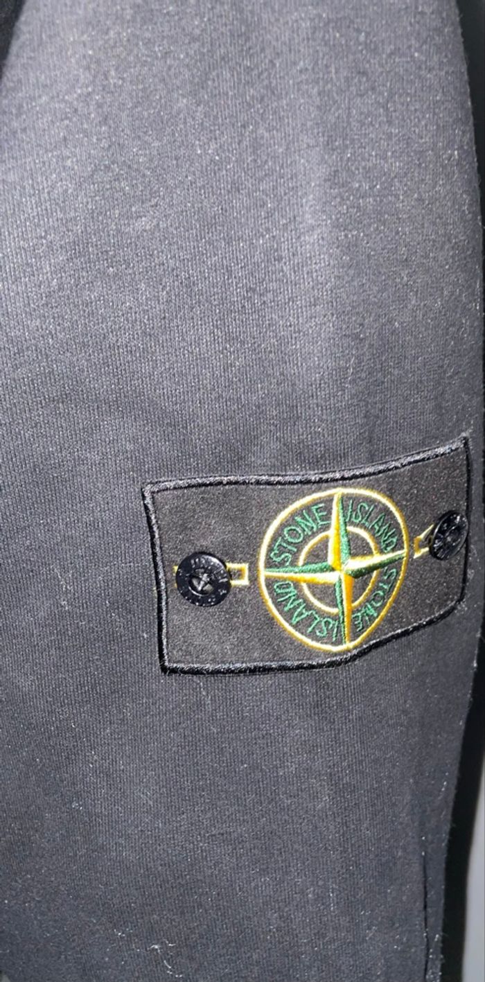Pull Stone Island noir – Taille L - photo numéro 4